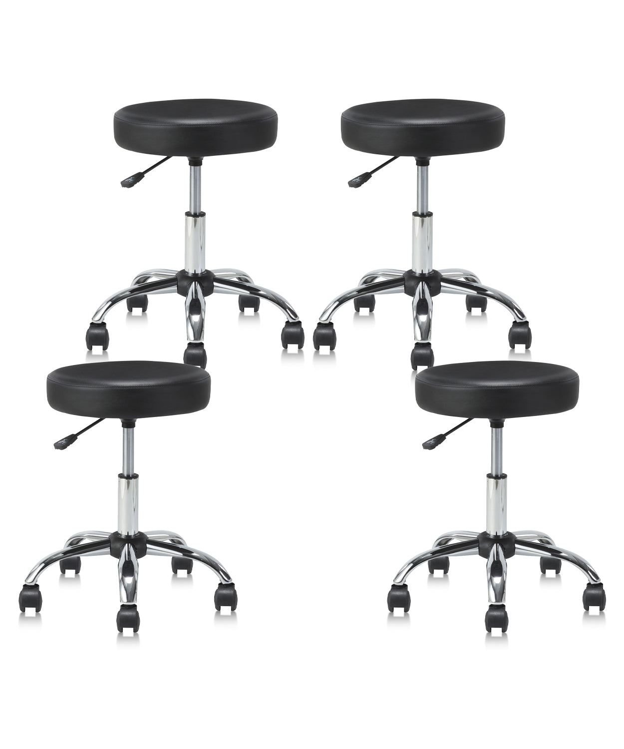 Amazon.com: Saddle Stool with Back Support Ergonomic Seat Hydraulic  Adjustable with Footrest for Home Office Dental Tattoo Salon Shop Use :  Beauty & Personal Care
